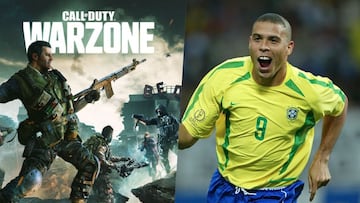 Ronaldo Nazario llega a Twitch para demostrar su habilidad en Call of Duty: Warzone