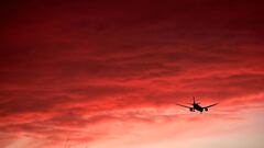 Red sky over Chinese city of Zhoushan