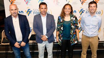 Paco López, Javi Calleja, María Pry y Alber Celades.