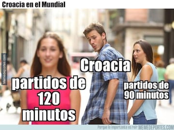 Los mejores memes del Croacia-Inglaterra