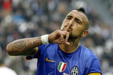 Vidal acalla a sus críticos. Marcó en el triunfo de la Juventus. 