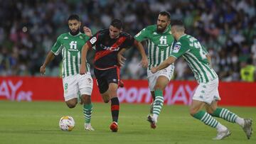 Fekir, Guido y Borja, ante Comesa&ntilde;a. 