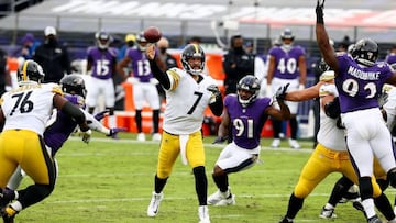 Un duelo clave en el que ni Baltimore Ravens ni Pittsburgh Steelers llegan completos, pero los Ravens son los que sufrieron m&aacute;s p&eacute;rdidas por COVID-19.