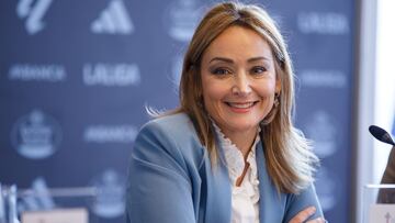 Marián Mouriño es presidenta del RC Celta y la primera mujer en asumir el máximo cargo del club gallego en sus cien años de historia. Tomó el testigo de su padre Carlos Mouriño.