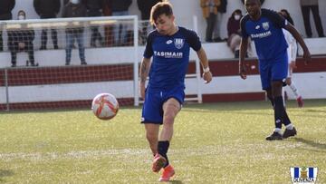 Imagen de un partido del Olivenza.