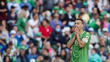 Canales, durante un partido.
