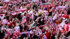 Irán a Barcelona más de 45.000 rojiblancos