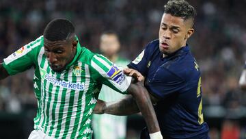 Emerson, en el partido del Betis ante el Real Madrid.