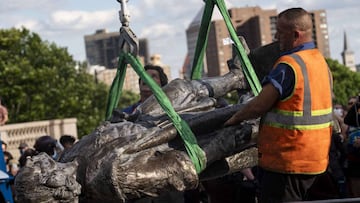 Durante las protestas en contra del racismo, varias estatuas han sido derribadas en los distintos estados de USA. Te contamos la raz&oacute;n de que esto ocurra.