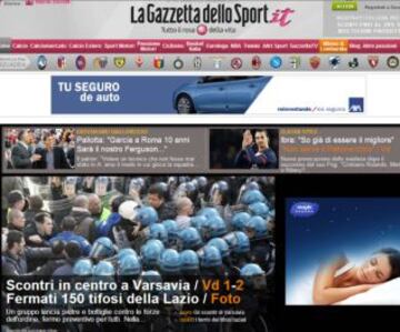 Las portadas de la prensa extranjera