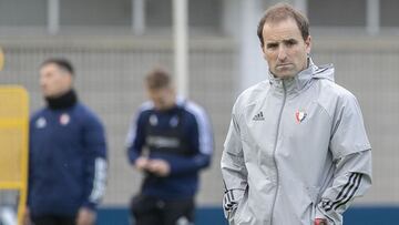 Entrenamiento de Osasuna en Tajonar