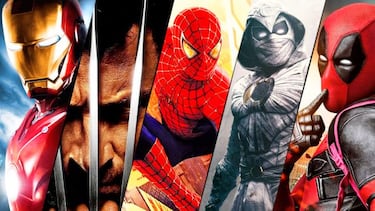 Todas las series y películas con personajes del Universo Marvel