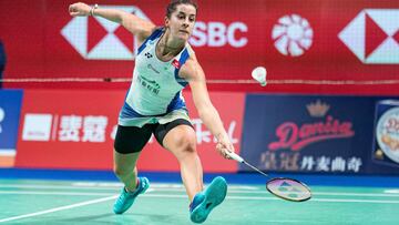 Carolina Marín, en marcha