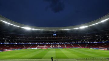 MADRID, SPAIN - FEBRUARY 17: A general view prior to a Liverpool press conference at Wanda Metropolitano on February 17, 2020 in Madrid, Spain. (Photo by Angel Martinez/Getty Images)