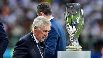 Ancelotti supera a Guardiola en títulos de Supercopa de Europa