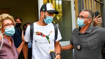 Luis Suárez, en Perugia.