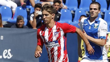 Vietto con el Atlético.