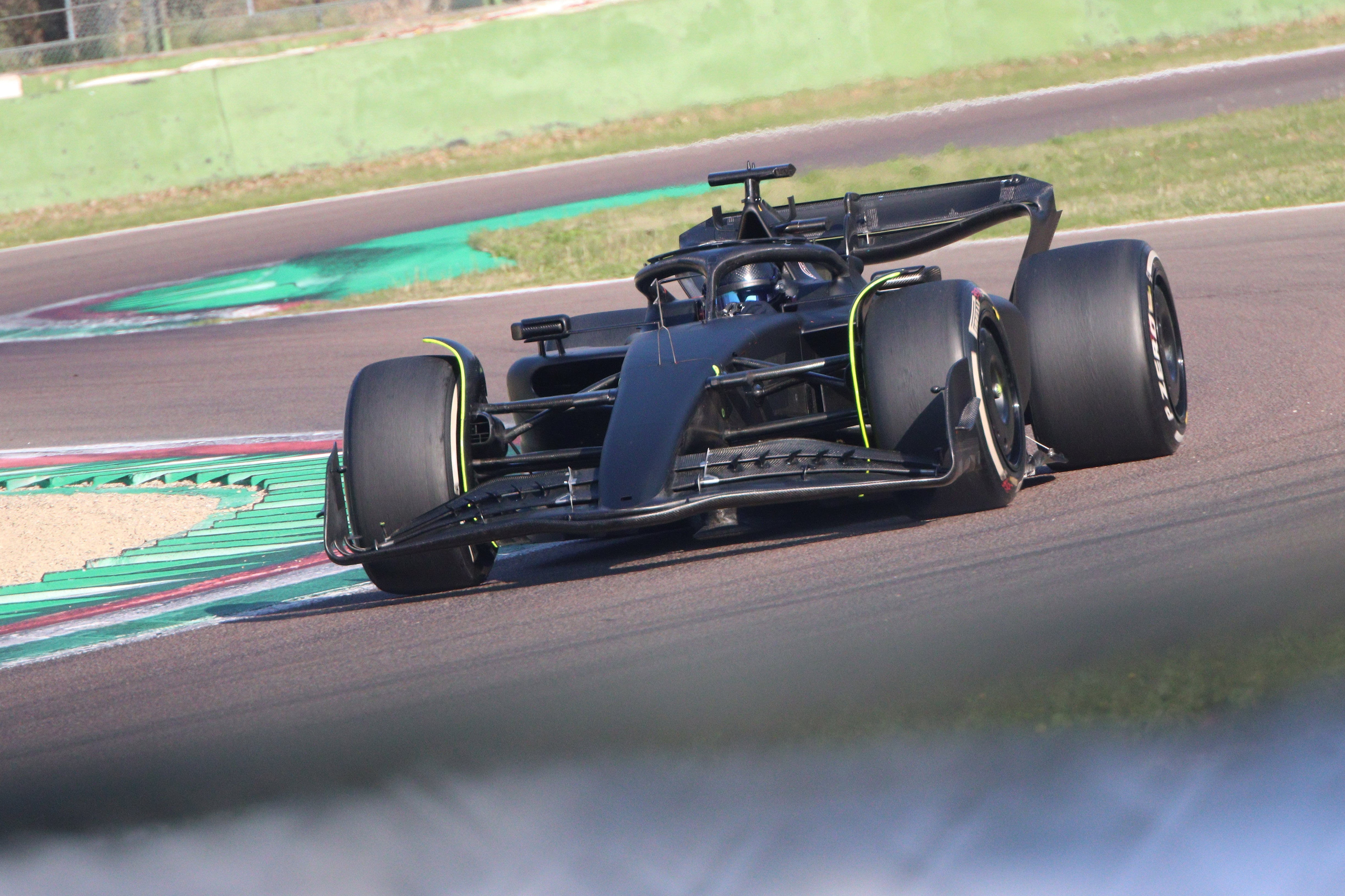 Test de Cadillac en Ímola.