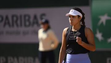 María Camila Osorio gana en primera ronda del Roland Garros