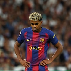 Reconocido y fallido para el Barcelona en el Clásico: Lamín se queda sin corona