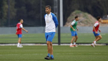 Antonio Hidalgo analizó la actualidad del Deportivo y del partido ante el Zaragoza.