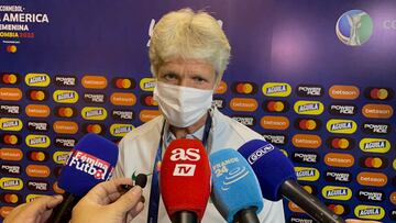 Pia Sundhage, entrenadora de la Selección de Brasil.