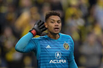 El ex arquero del Columbus Crew se despidió de la MLS para emigrar al campeón de la Premier League que podría cederlo para la siguiente campaña.