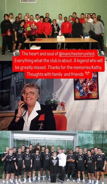 Muere Kath Phipps, recepcionista del Manchester United, con 85 años