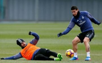 James, más activo que nunca antes del Celta de Vigo