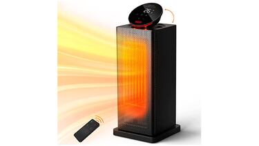 Este calefactor cerámico de bajo consumo es pequeño y silencioso