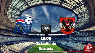 Islandia vs Austria en directo, tercer partido del Grupo F de la Eurocopa 2016, hoy 22/06/2016