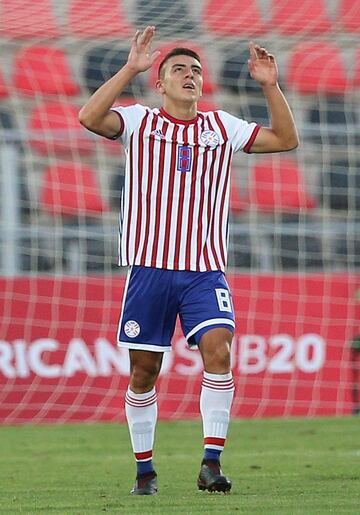 El volante paraguayo juega en Defensa y Justicia de Argentina y suma ocho juegos en la Superliga.