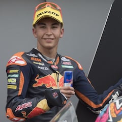 "Me quedo en Moto2 al 99%"