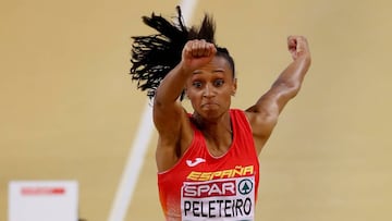 Ana Peleteiro, en Glasgow 2024.