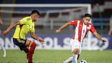 Colombia y Paraguay se enfrentaron en el estadio Pascual Guerrero.