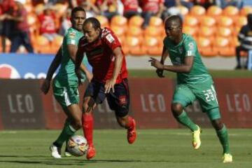 El equipo antioqueño no se despega de la punta de la Liga. Un partido luchado ante Equidad se jugó en el Atanasio Girardot.