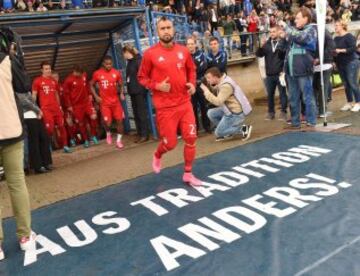 Vidal es protagonista en el duelo entre Bayern Múnich y Darmstadt.