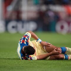 América sufre sin Sebastián Cáceres