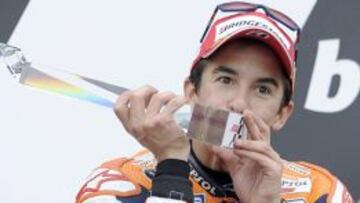 Marc M&aacute;rquez, campe&oacute;n de MotoGP.