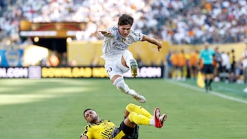 05/07/25 MUNDIALITO MUNDIAL DE CLUBES EEUU 2025
PARTIDO CUARTOS REAL MADRID - BORUSSIA DORTMUND
FRAN GARCIA