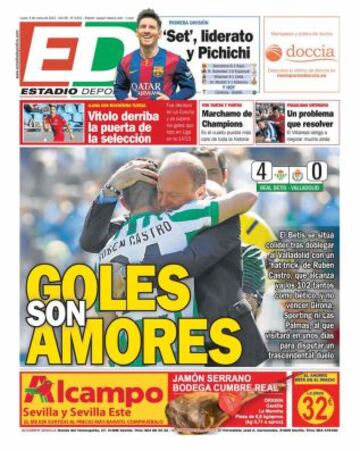 Portadas de la prensa deportiva