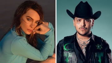 Tras escándalo con Christian Nodal, Belinda reaparece en la playa junto a actor