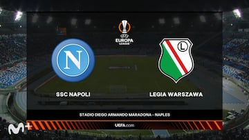 Resumen y goles del Nápoles vs. Legia de Europa League
