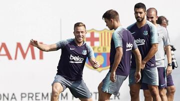 Arthur vuelve a la convocatoria de Valverde en la Champions