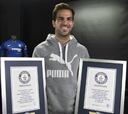 Cesc ya tiene su récord Guiness