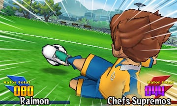 Captura de pantalla - Inazuma Eleven GO: Luz (3DS)