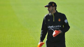 Vicente Moreno durante una sesi&oacute;n de entrenamiento.