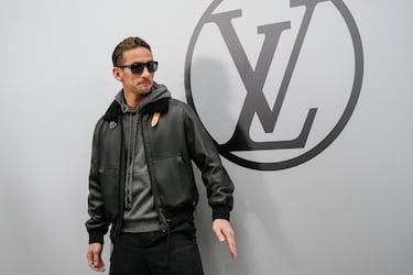 VIPs en el desfile de Louis Vuitton en la Semana de la Moda de París.