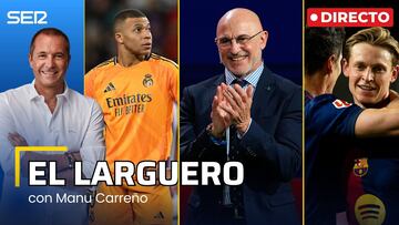 El Larguero, en directo: exhibiciones de Mbappé y Barça