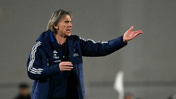 Marcelino perdió un balón y Gareca lo quiso hacer reaccionar así: la frase fue muy curiosa